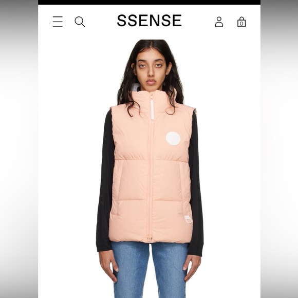 Authentic Canada Goose Everett Vest Orange Haze - Picture 3 of 6